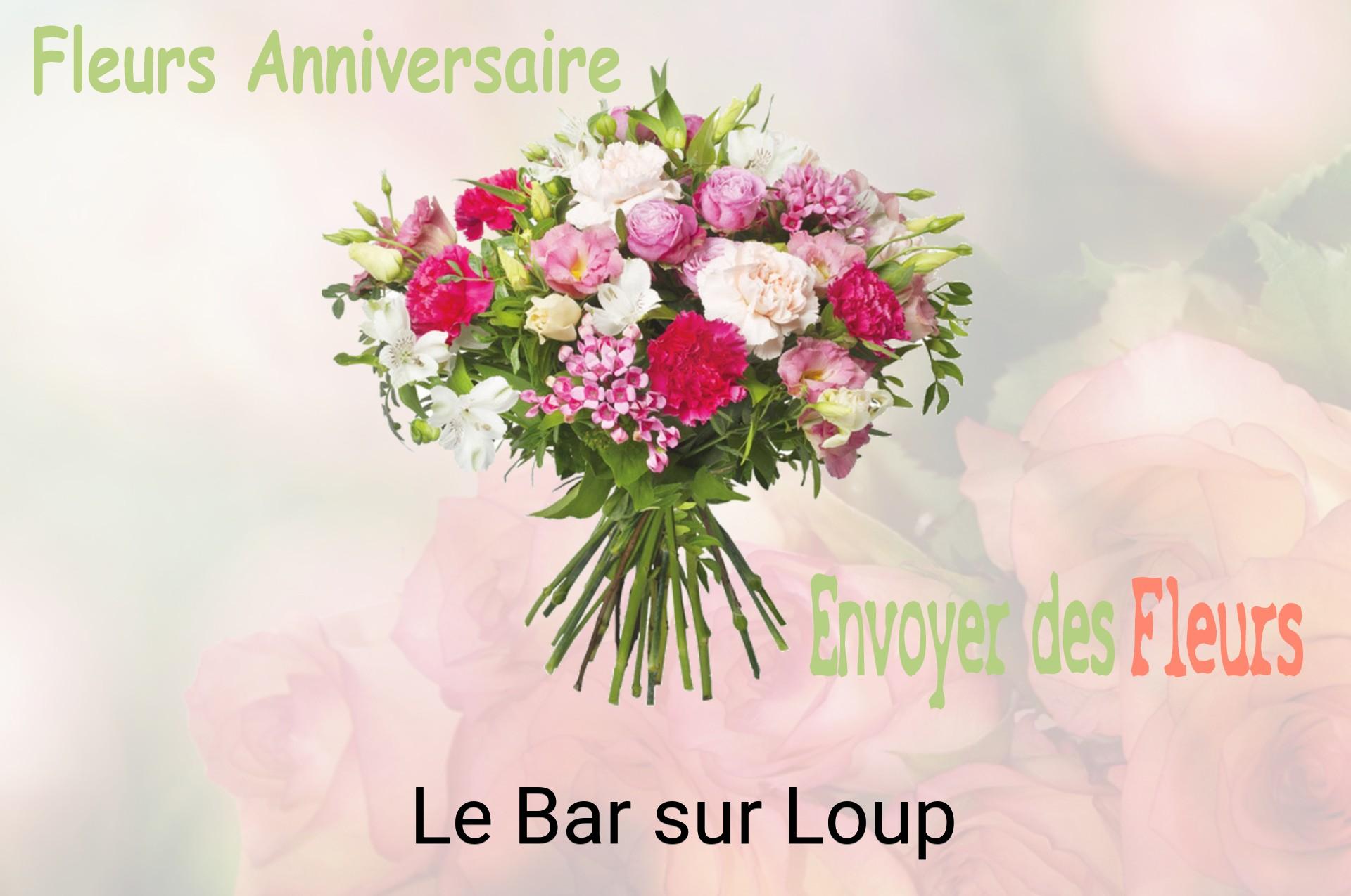 Bouquet de fleurs d’anniversaire livré à Le Bar-sur-Loup