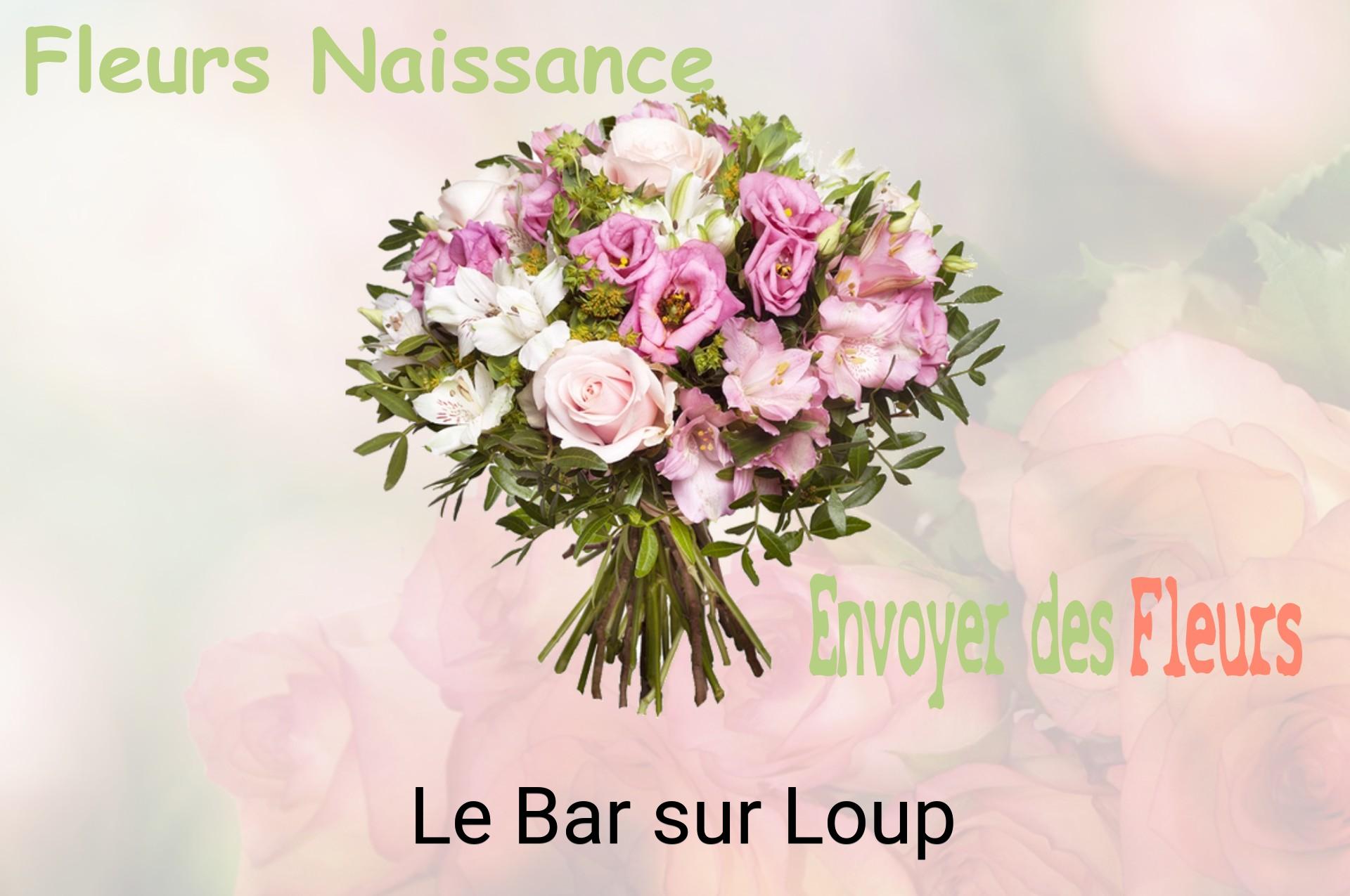 Bouquet de fleurs de naissance livré à Le Bar-sur-Loup