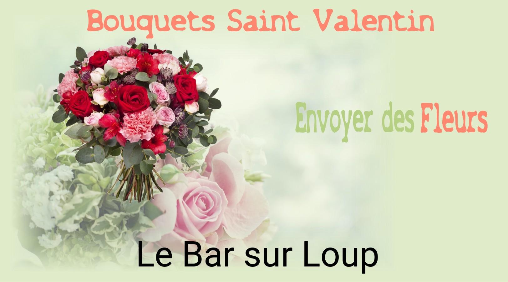 Roses de Saint-Valentin livrées à Le Bar-sur-Loup
